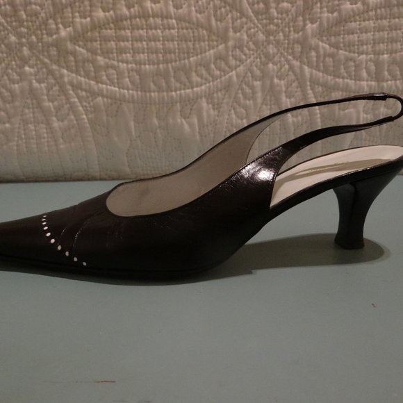 Made in Italy Slingback Pumps - Picture 3 of 8